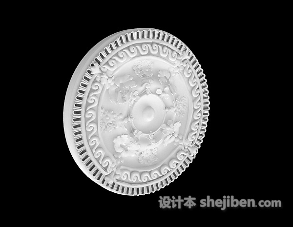 欧式配件3d模型下载