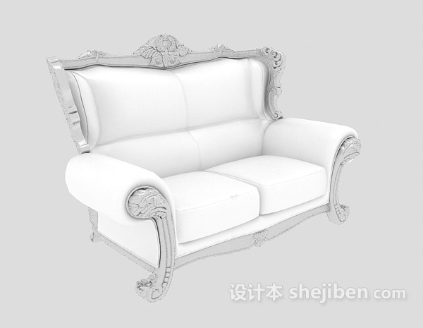 桌椅组合3d模型下载