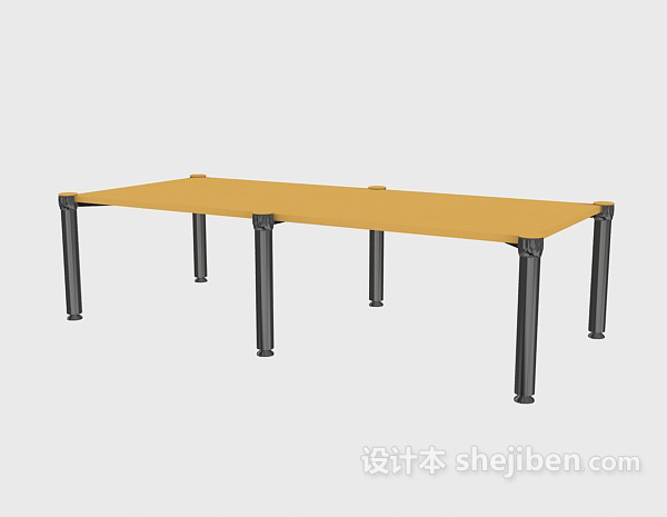 会议桌3d模型下载
