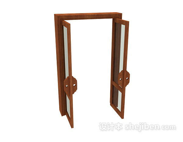 门3d模型下载