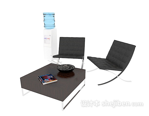 饮水机3d模型下载
