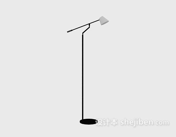 落地灯3d模型下载