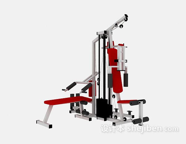 运动器材3d模型下载
