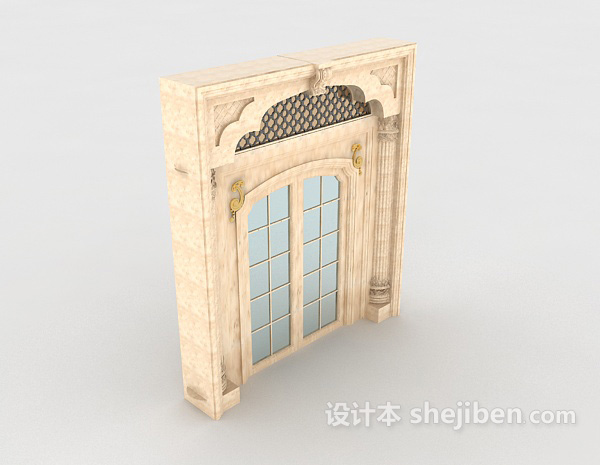 门3d模型下载