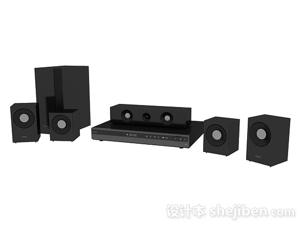 舞台音响3d模型下载