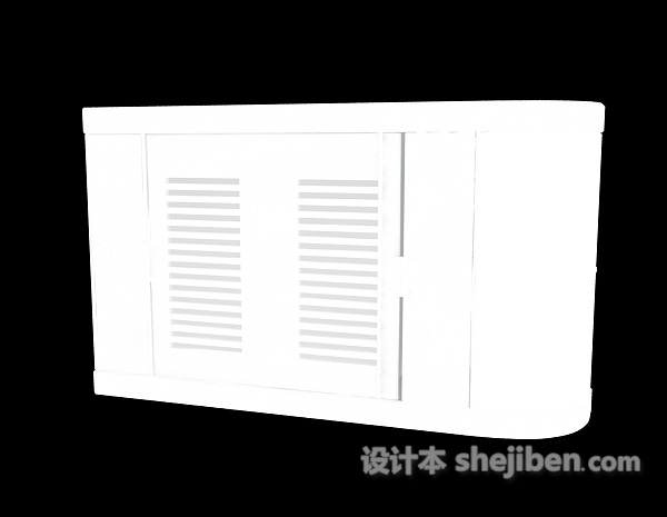 鞋柜3d模型下载