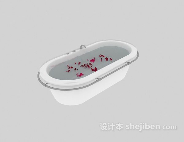 浴缸3d模型下载