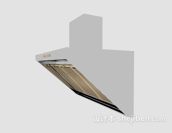 欧式油烟机3d模型下载