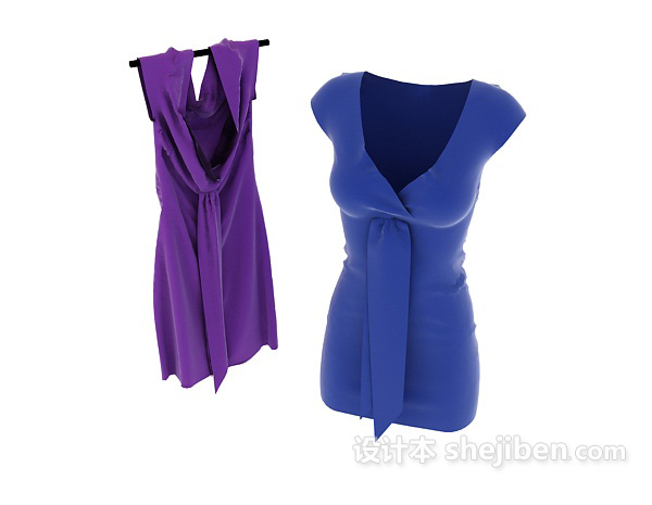 服装3d模型下载