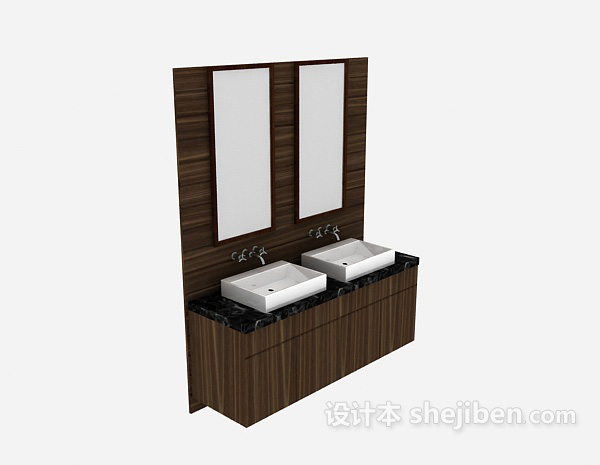 洗手盆3d模型下载