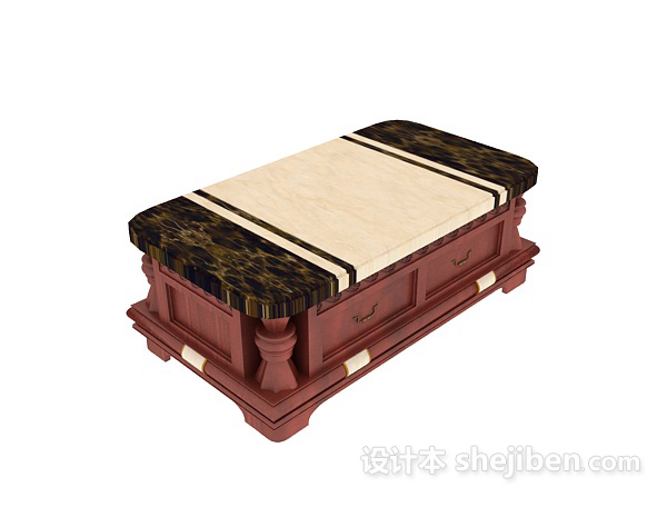 茶几3d模型下载