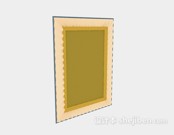 欧式挂画-装饰画3d模型下载