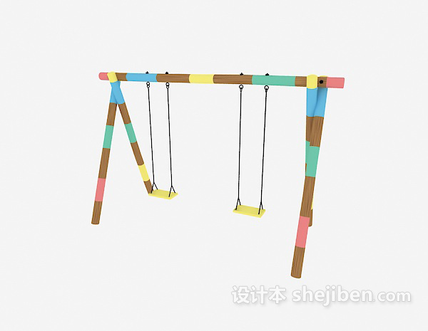 游乐园设备3d模型下载