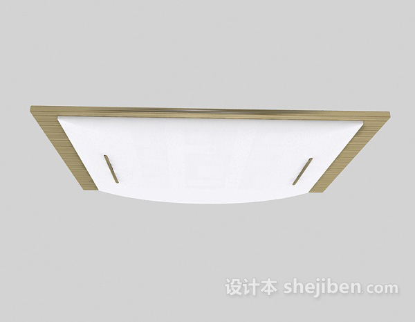 吸顶灯3d模型下载