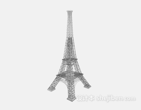 埃菲尔铁塔3d模型下载