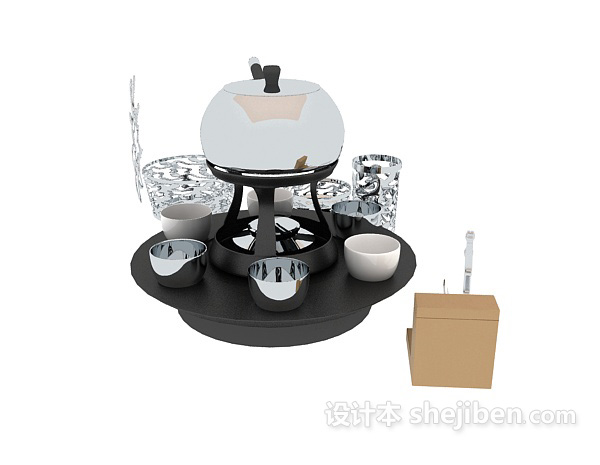 厨房用具3d模型下载