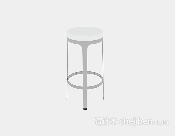 吧台凳3d模型下载