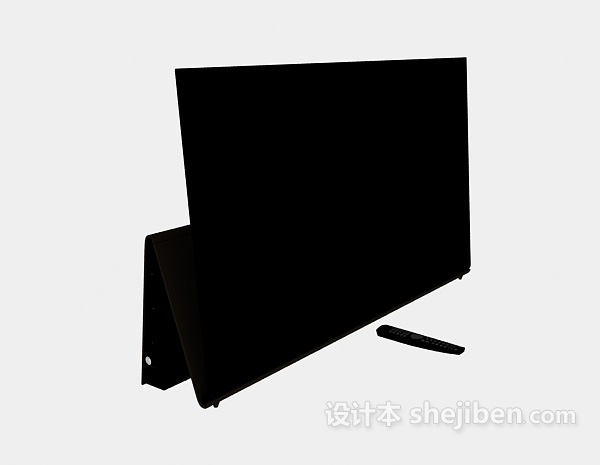 电视机3d模型下载