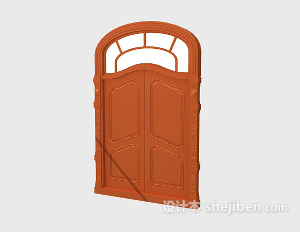 双开门3d模型下载