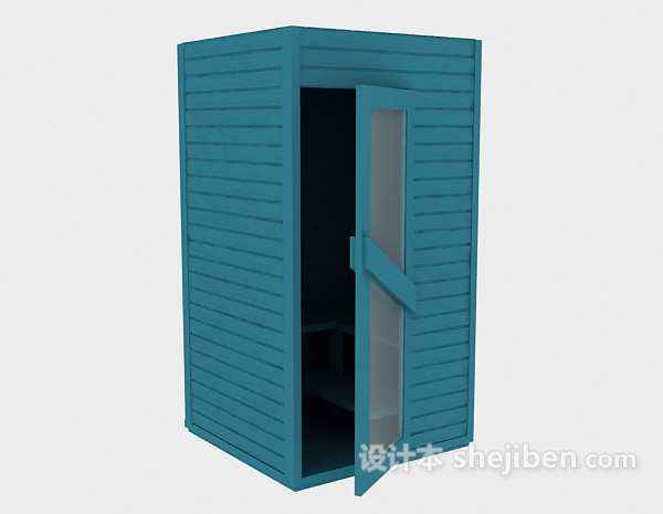 桑拿房3d模型下载