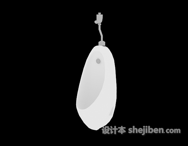 小便斗3d模型下载