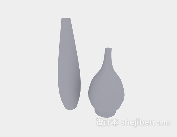 工艺瓶子3d模型下载