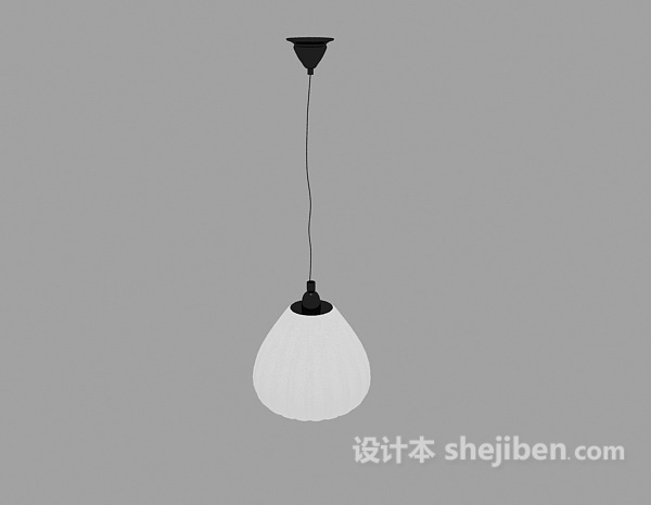 现代吊灯 3d模型下载