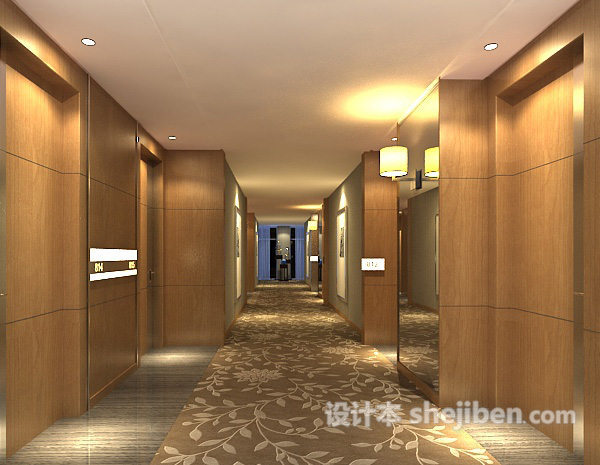 餐厅包间3d模型下载