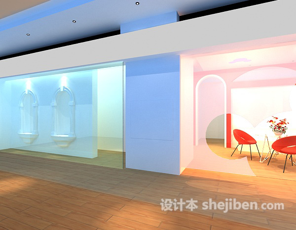 餐厅餐桌3d模型下载