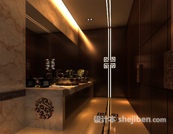洗手槽3d模型下载
