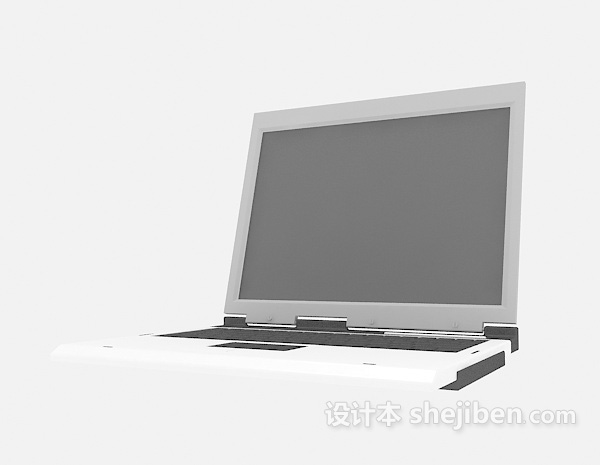 个人笔记本3d模型下载