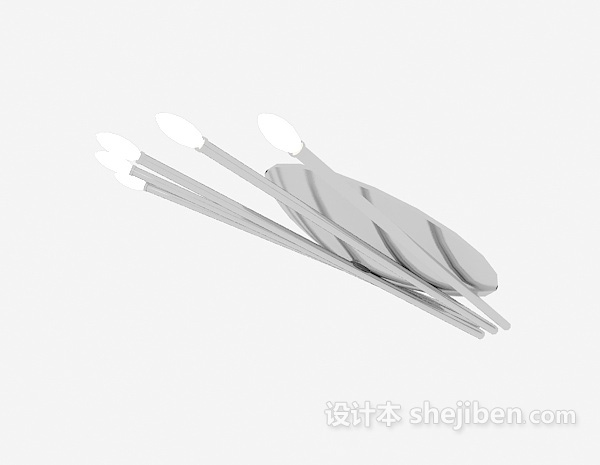 现代个性吸顶灯3d模型下载