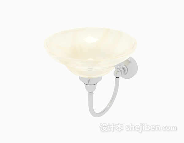 浅色家居实用壁灯3d模型下载