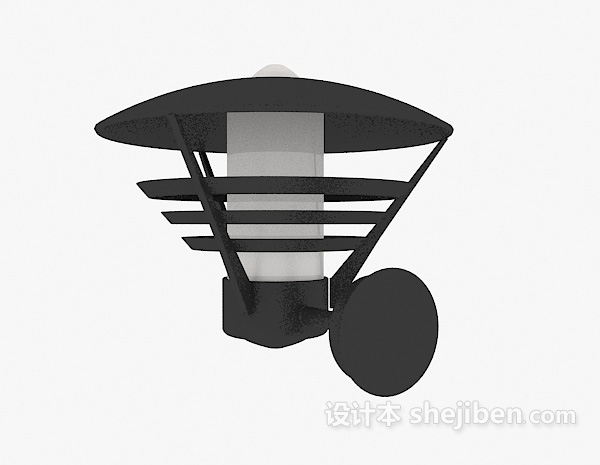 庭院路灯3d模型下载