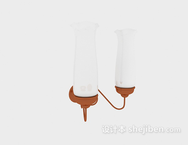 客厅壁灯3d模型下载