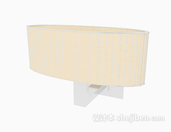 浅色室内壁灯3d模型下载