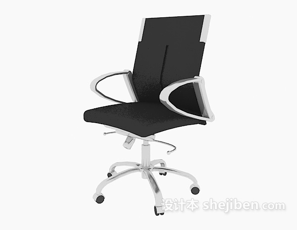 大方简约办公椅3d模型下载