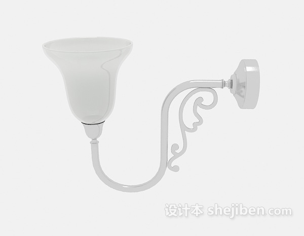 家居实用壁灯3d模型下载