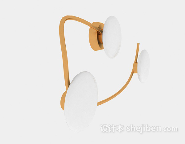 个性家庭壁灯3d模型下载