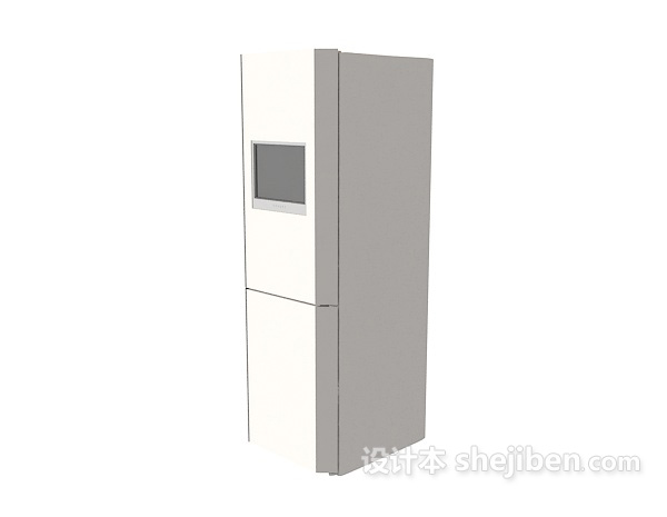 家居冰箱3d模型下载