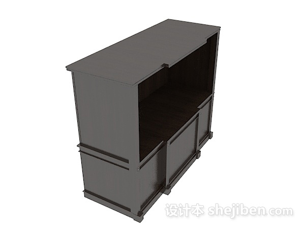 现代家居碗柜3d模型下载