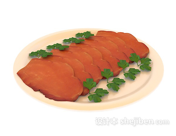 牛肉3d模型下载