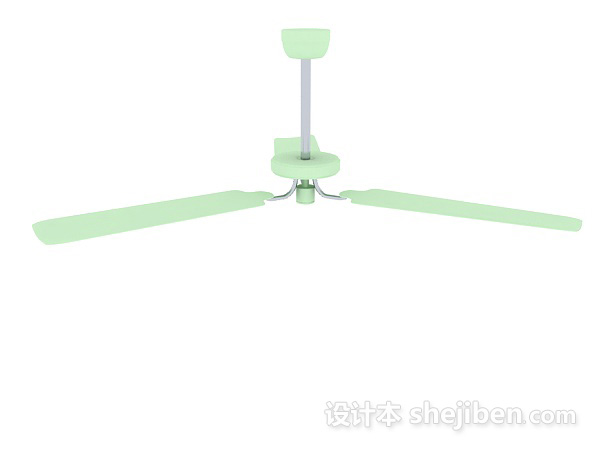 简约风扇3d模型下载