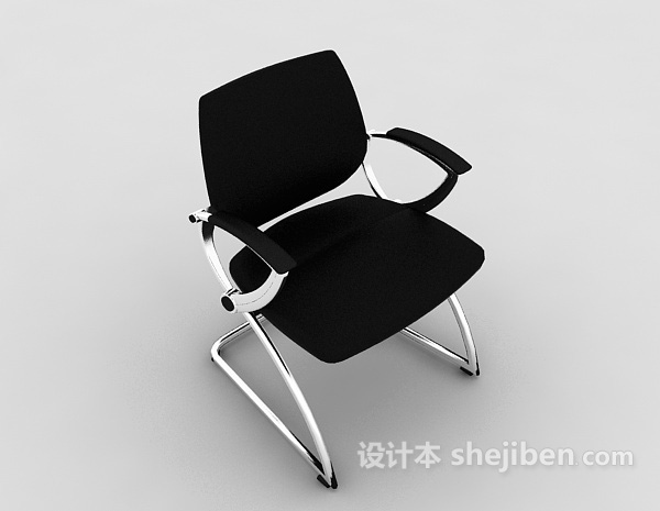常见简约办公椅3d模型下载