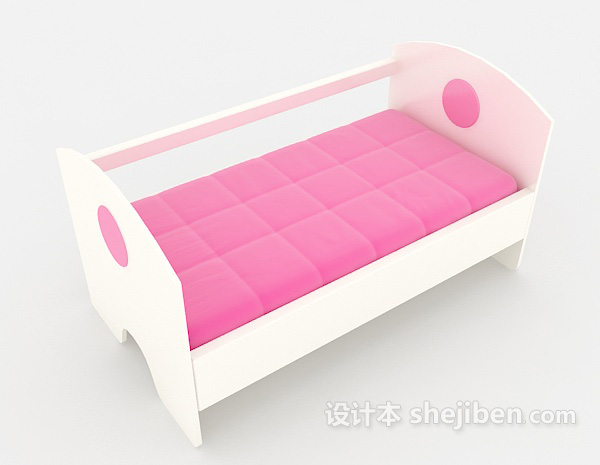 儿童小床3d模型下载
