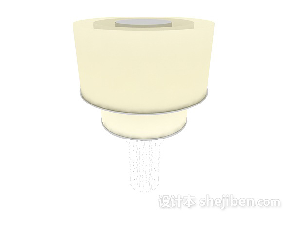 居家吸顶灯3d模型下载