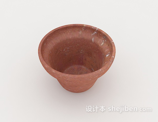 盆栽培育盆3d模型下载