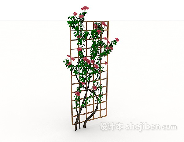 藤蔓植物3d模型下载