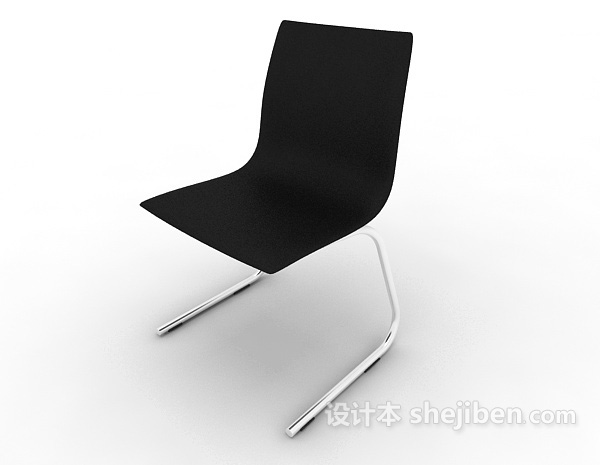 现代简洁办公椅3d模型下载