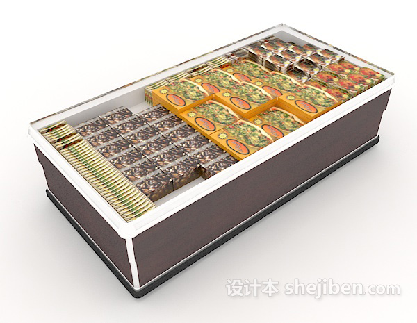 冷冻冰柜3d模型下载